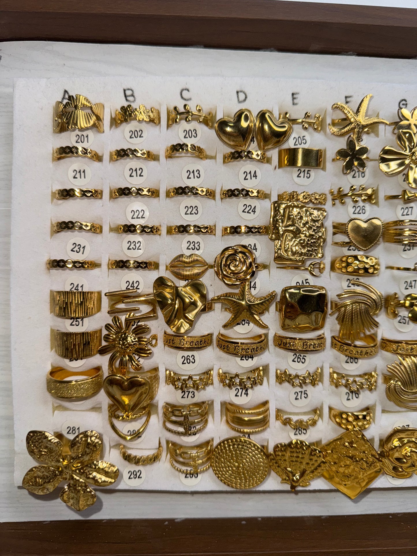 5ss rings for $25