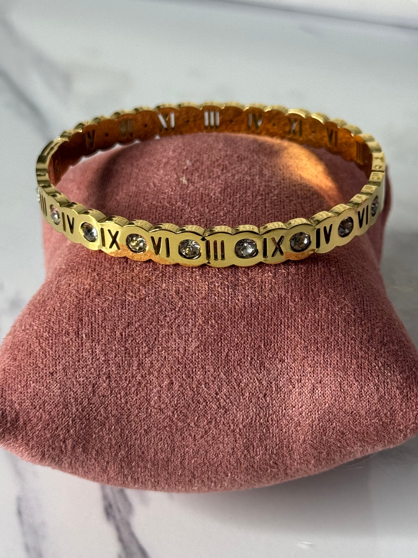 Stainless steel bangle