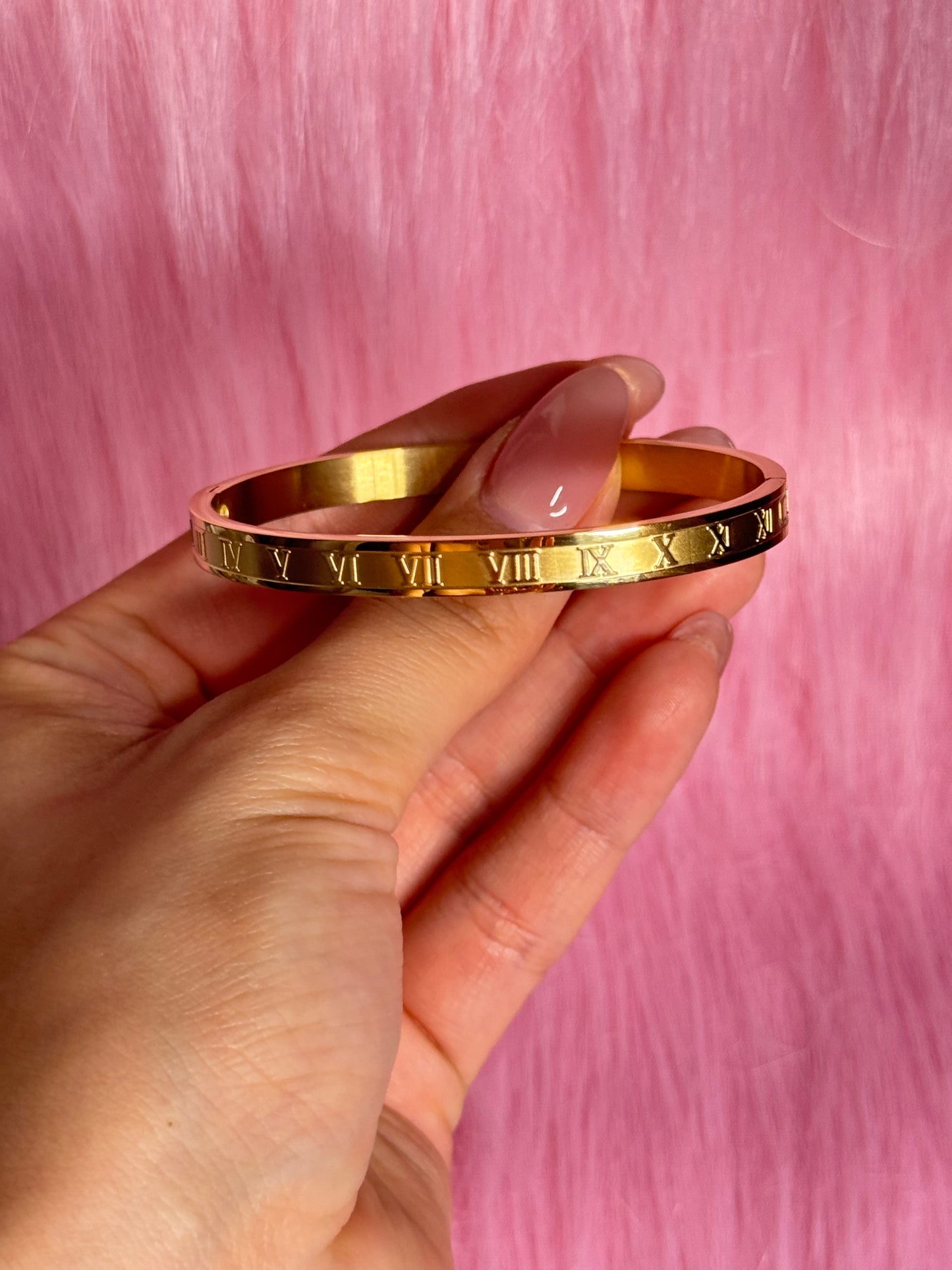 Roman Numeral Bangle