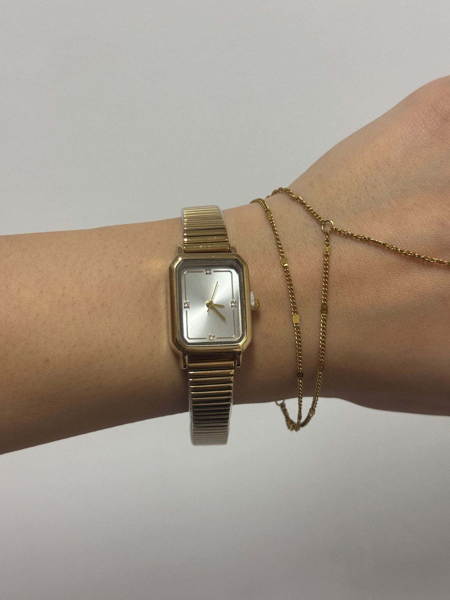 Gold Squared Belle Watch