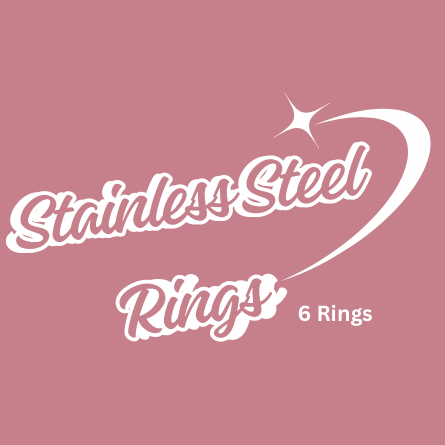 Bundle of 6 Rings